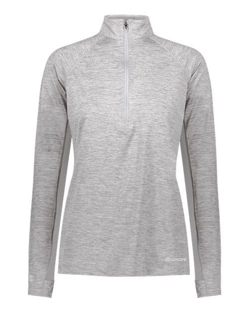 Holloway Women's Electrify CoolCore® Quarter-Zip Pullover thumbnail 2