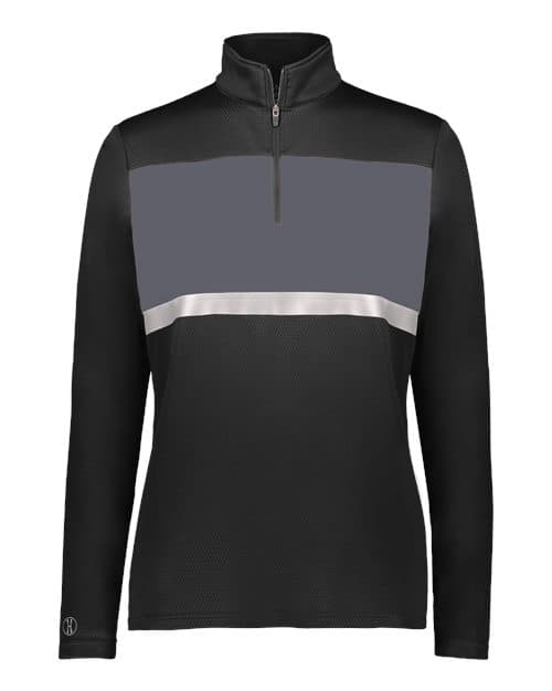 Holloway Women's Prism Bold Quarter-Zip Pullover thumbnail 2