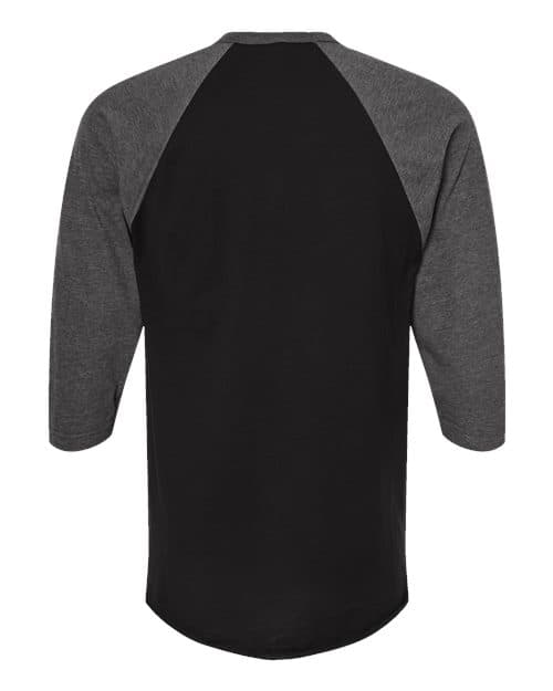 Tultex Unisex Fine Jersey Raglan T-Shirt thumbnail 4