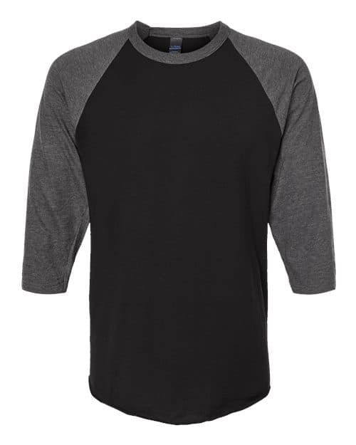 Tultex Unisex Fine Jersey Raglan T-Shirt thumbnail 3