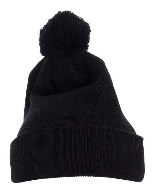 YP Classics Pom-Pom Cuffed Knit Beanie thumbnail 2