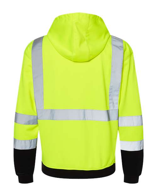 Kishigo Unisex Hi-Vis Hooded Sweatshirt thumbnail 3