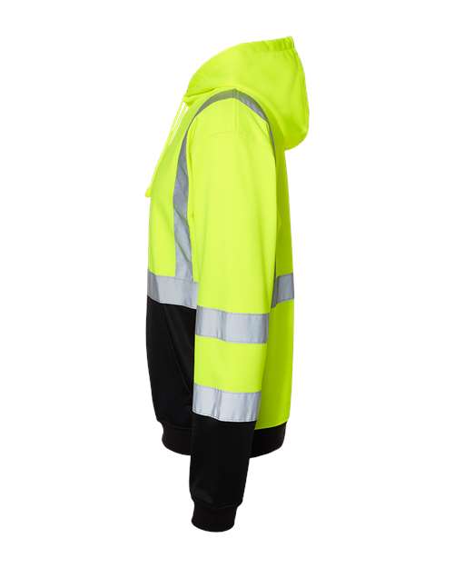 Kishigo Unisex Hi-Vis Hooded Sweatshirt thumbnail 4