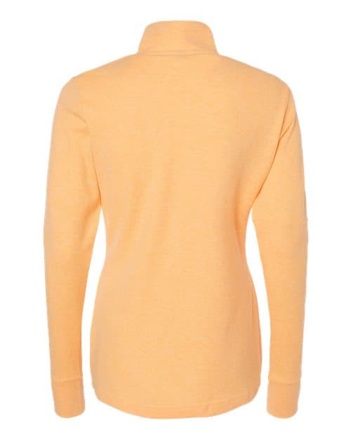Adidas Women's 3-Stripes Quarter-Zip Sweater Pullover thumbnail 4