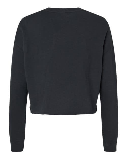 Independent Trading Co. Women's Lightweight Crop Crewneck Sweatshirt thumbnail 4