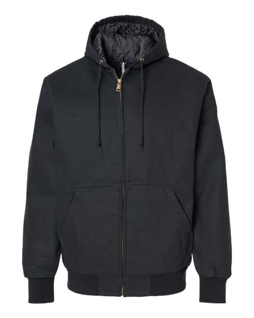 Independent Trading Co. Men's Insulated Canvas Workwear Jacket thumbnail 3