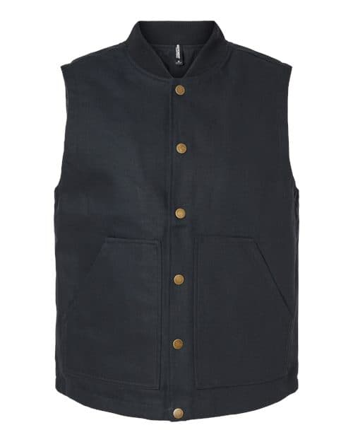 Independent Trading Co. Men's Insulated Canvas Workwear Vest thumbnail 3