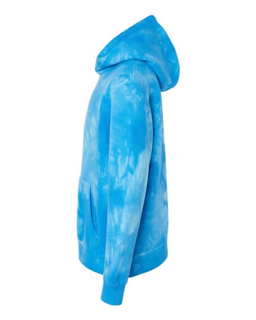 Independent Trading Co. Youth Midweight Tie-Dyed Hooded Sweatshirt thumbnail 6