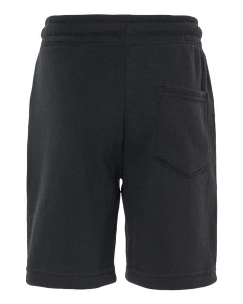 Independent Trading Co. Youth Lightweight Special Blend Fleece Shorts thumbnail 4
