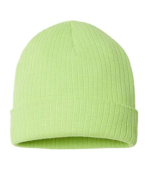 Atlantis Headwear Sustainable Rib Cuffed Beanie thumbnail 2