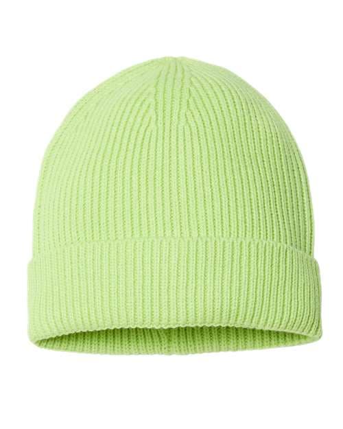 Atlantis Headwear Sustainable Fine Rib Cuffed Beanie thumbnail 3