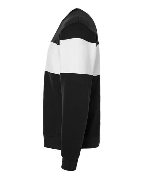 J. America Unisex Varsity Fleece Crewneck Sweatshirt thumbnail 6