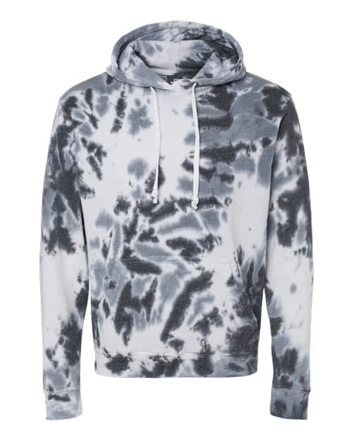 J. America Men's Tie-Dyed Fleece Hooded Sweatshirt thumbnail 3