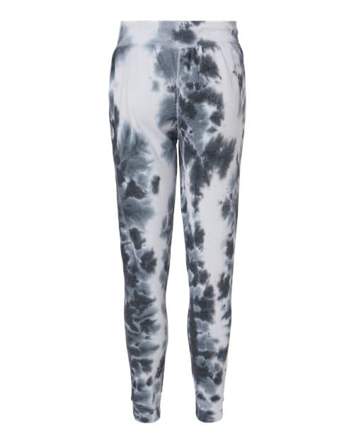 J. America Unisex Tie-Dyed Fleece Joggers thumbnail 4