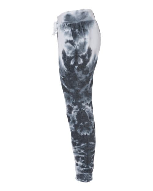 J. America Unisex Tie-Dyed Fleece Joggers thumbnail 6
