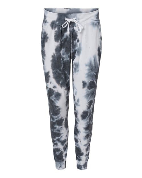 J. America Unisex Tie-Dyed Fleece Joggers thumbnail 3