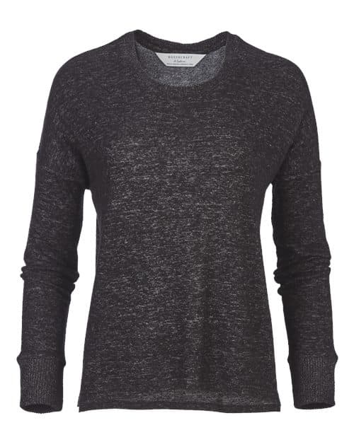Boxercraft Women's Cuddle Fleece Boxy Crewneck Pullover thumbnail 3