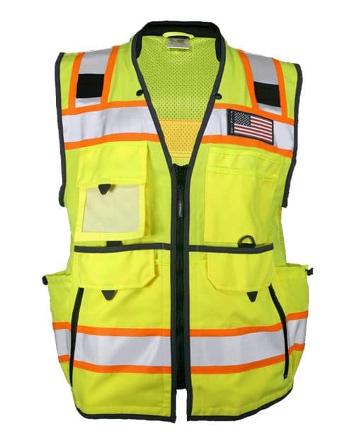 Kishigo Unisex Ultimate Construction Class 2 Vest thumbnail 2