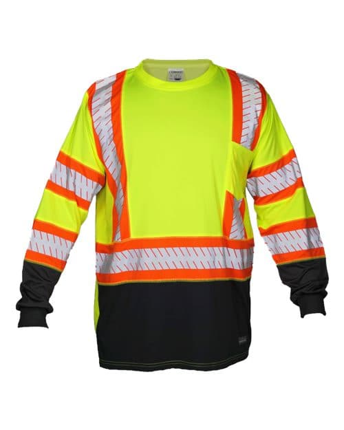 Kishigo Unisex DOT Class 3 Long Sleeve T-Shirt thumbnail 2
