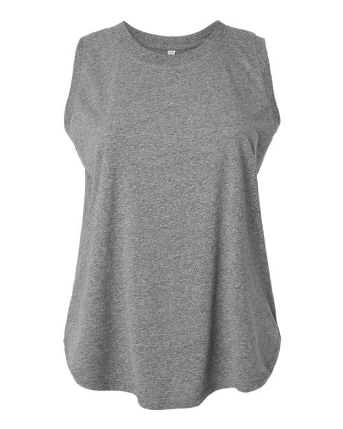LAT Women's Curvy Relaxed Fine Jersey Tank thumbnail 3