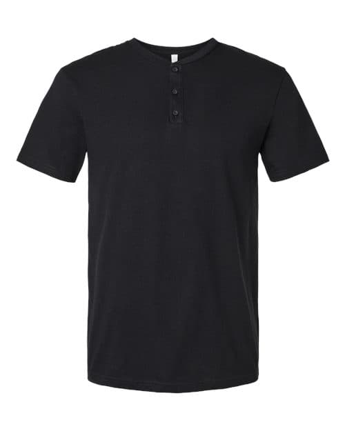 American Apparel Unisex CVC Henley Tee thumbnail 3