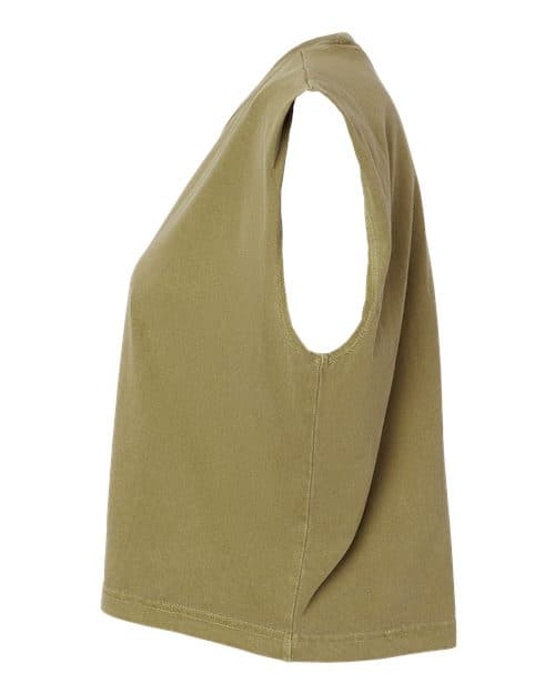 American Apparel Women's Heavyweight Cotton Garment-Dyed Muscle Tee thumbnail 6