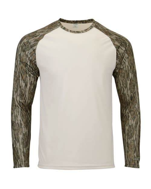 Paragon Men's Jackson Mossy Oak Colorblocked Long Sleeve T-Shirt thumbnail 2