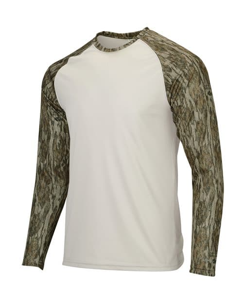 Paragon Men's Jackson Mossy Oak Colorblocked Long Sleeve T-Shirt thumbnail 4