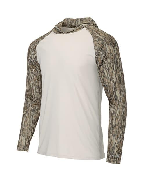 Paragon Men's Biloxi Performance Colorblocked Hooded Long Sleeve T-Shirt thumbnail 4