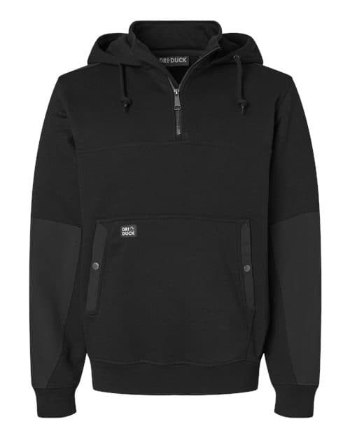DRI DUCK Men's Mission Quarter-Zip Hooded Pullover thumbnail 3