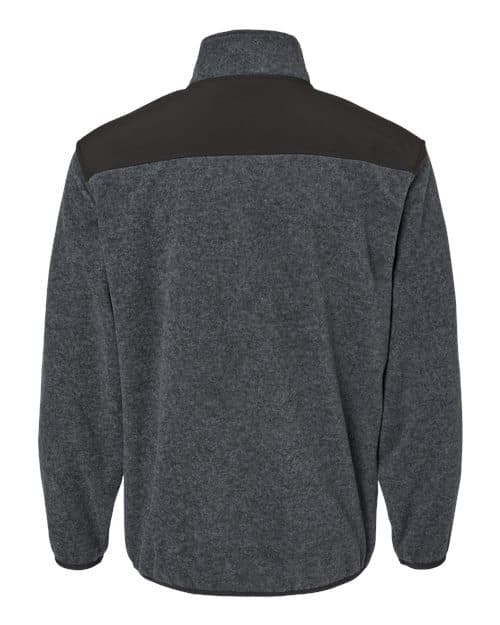 DRI DUCK Men's Ranger Melange Fleece Pullover thumbnail 4