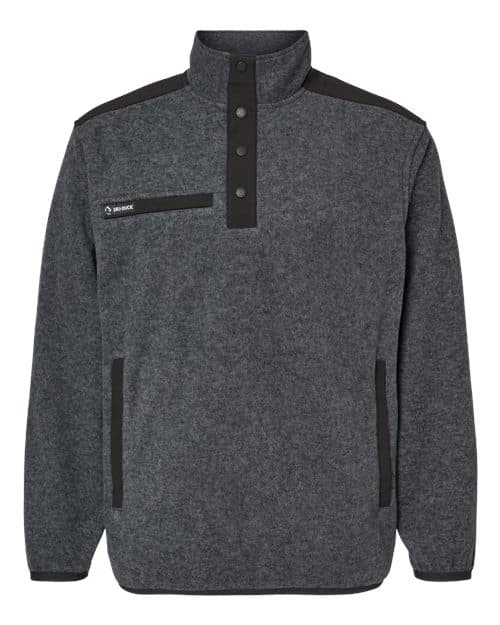 DRI DUCK Men's Ranger Melange Fleece Pullover thumbnail 3