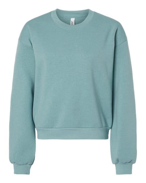 American Apparel Women's ReFlex Fleece Crewneck Sweatshirt thumbnail 3