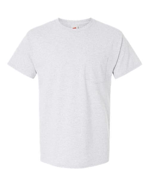Hanes Unisex Essential-T Pocket T-Shirt thumbnail 3
