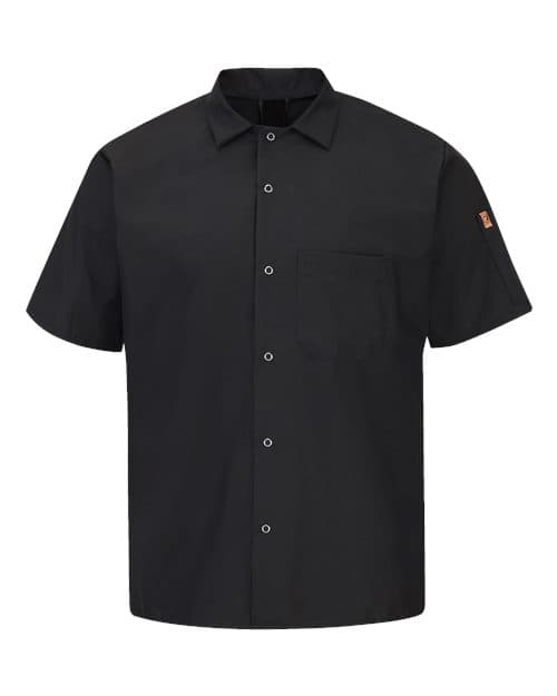 Chef Designs Mimix™ Short Sleeve Cook Shirt with OilBlok thumbnail 2