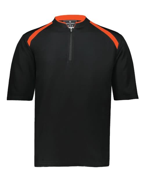 Holloway Men's Clubhouse Short Sleeve Quarter-Zip Pullover thumbnail 2