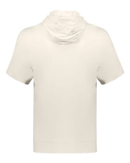 Holloway Men's Eco Revive™ Ventura Soft Knit Short Sleeve Hooded Sweatshirt thumbnail 3