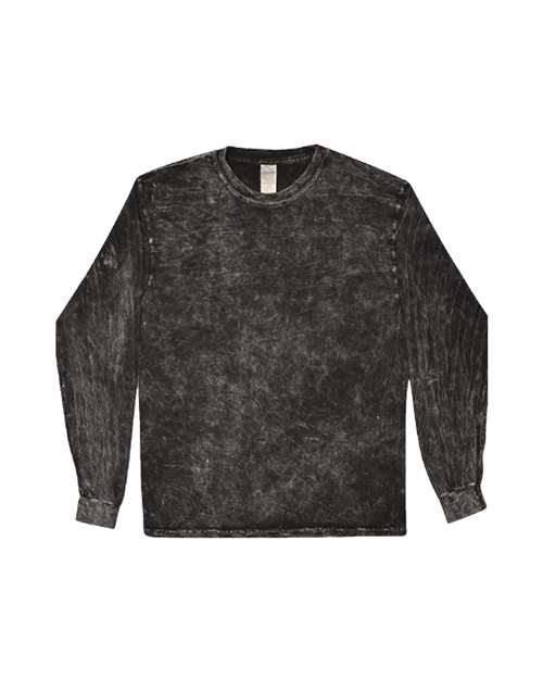 Colortone Unisex Mineral Wash Long Sleeve T-Shirt thumbnail 2