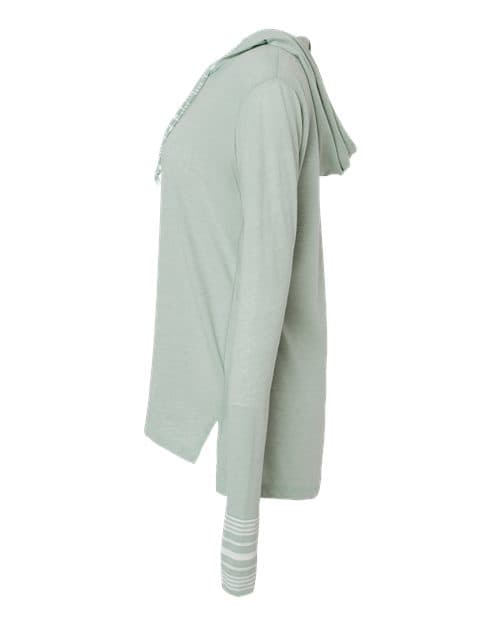 MV Sport Women's Heathered Jersey Hooded Tunic thumbnail 6