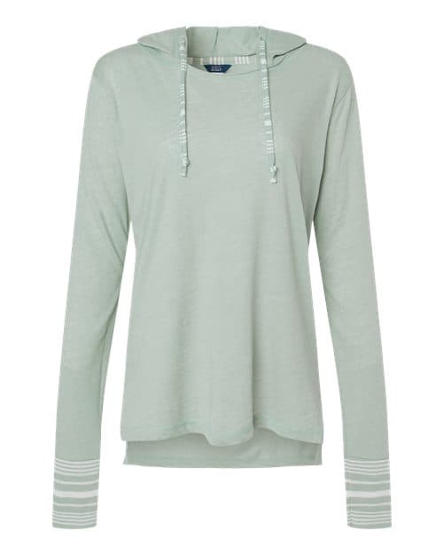 MV Sport Women's Heathered Jersey Hooded Tunic thumbnail 3