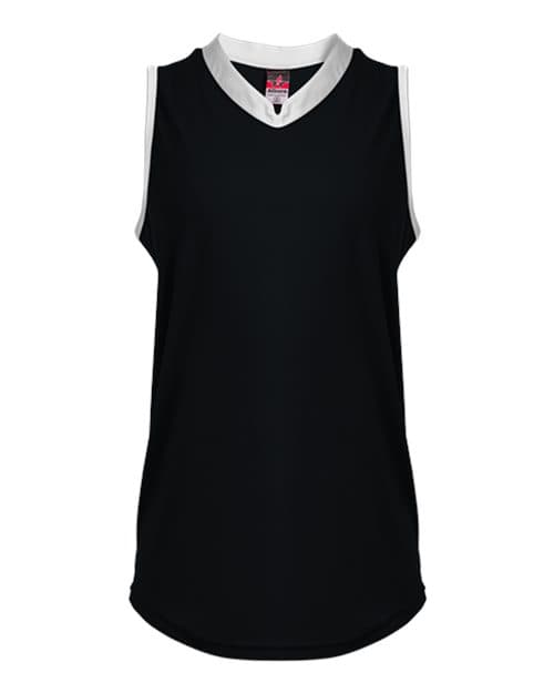 Alleson Athletic Women's Slide Fastpitch V-Neck Sleeveless Jersey thumbnail 2