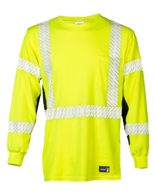 Kishigo Unisex FR Long Sleeve T-Shirt thumbnail 2