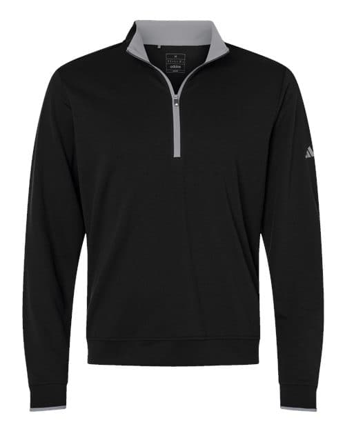 Adidas Men's Performance Lightweight Quarter-Zip Pullover thumbnail 3