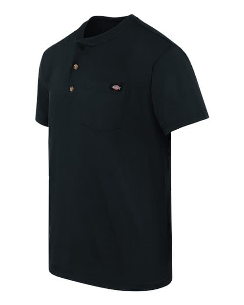 Dickies Men's Tall Heavyweight Traditional Short Sleeve Henley thumbnail 4
