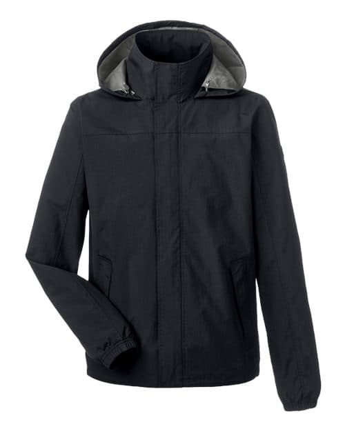 Nautica Men's Voyage Hooded Rain Jacket thumbnail 2