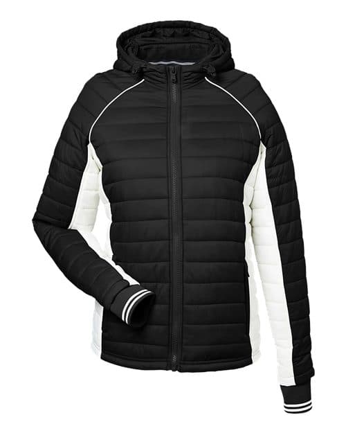 Nautica Women's Nautical Mile Hooded Puffer Jacket thumbnail 2