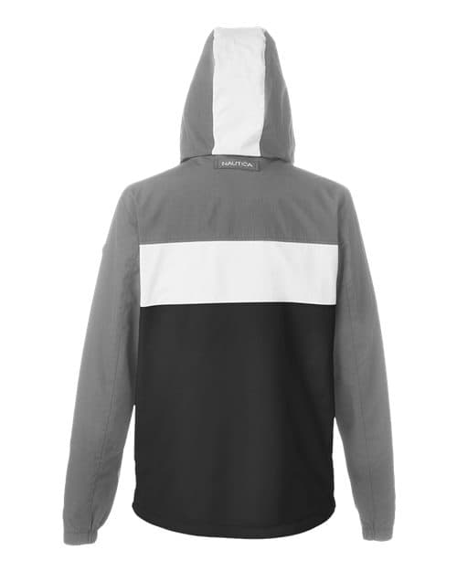Nautica Unisex Windward Anorak Hooded Quarter-Zip Jacket thumbnail 3