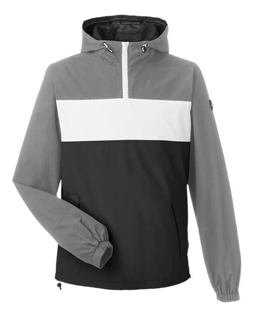 Nautica Unisex Windward Anorak Hooded Quarter-Zip Jacket thumbnail 2