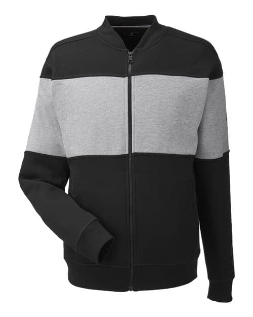 Nautica Unisex Anchor Fleece Colorblocked Bomber Jacket thumbnail 2
