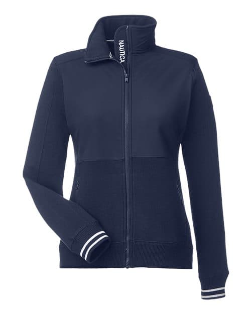 Nautica Women's Navigator Fleece Full-Zip Jacket thumbnail 2